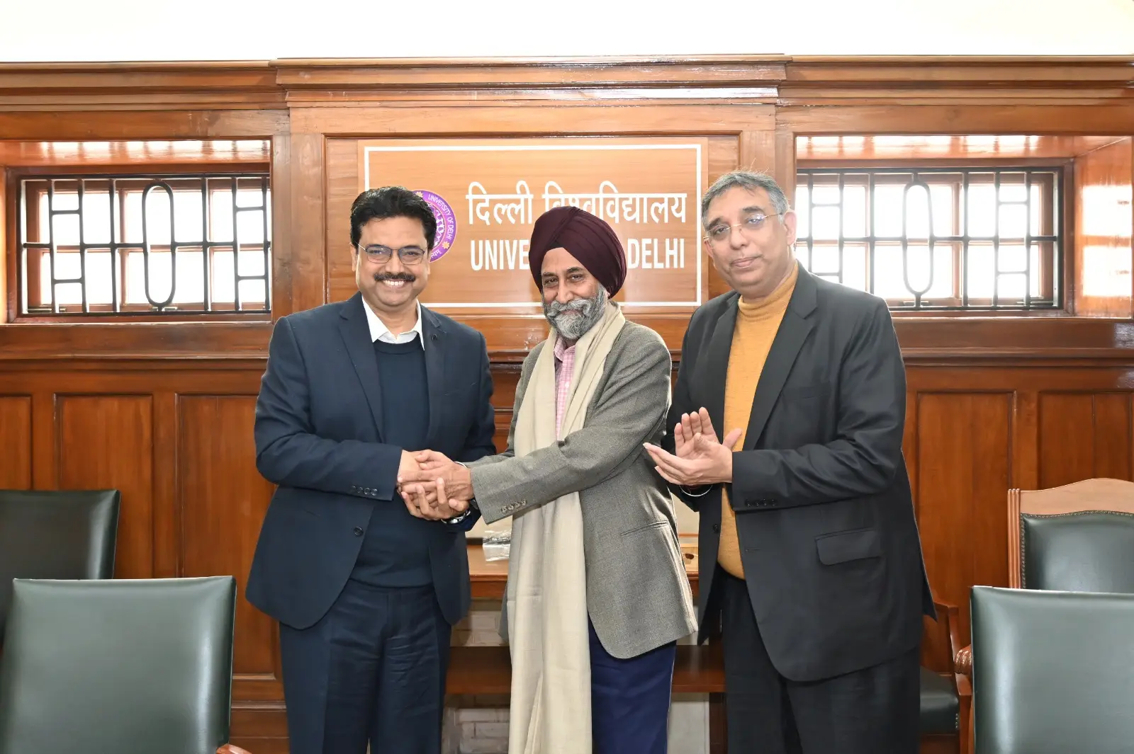 MoU signing ceremony with DU